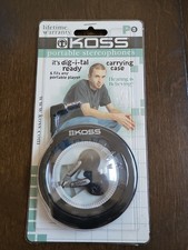 KOSS P3 Portable Stereophones Earbuds Digital Stereo Earphones In-Ear Black
