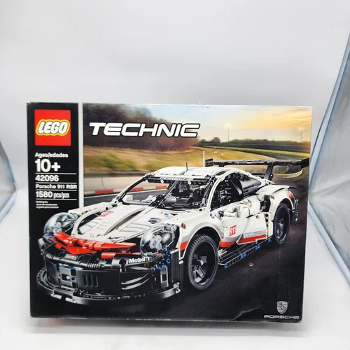 LEGO Technic 42096 Porsche 911 RSR Race Car Set 1580 Pcs New Sealed w/ Box DMG