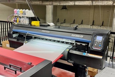 Mimaki TxF300-75 - 32'' DTF (Direct To Film) commercial printer + Bulk ink system