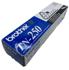 BROTHER INDUSTRIES TN-250 TONER CARTIDGE BLACK GENUINE TN250 OEM NEW