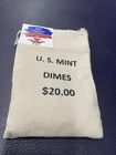 2026 Emerging Liberty Dime 200 Coin Bag (P, D), Open Box But Sealed Bag