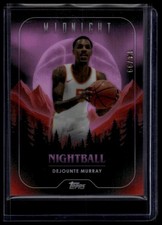 2023-24 Topps Midnight - Nightball- Twilight /99 - Dejounte Murray #NB-1