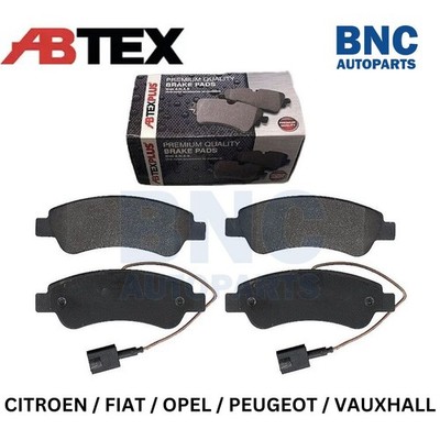 Abtex Rear Brake Pads fits PEUGEOT BOXER 2015-2023