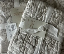 POTTERY BARN Deepika Padukone Handcrafted Standard Pillow Sham Set /2 NWT