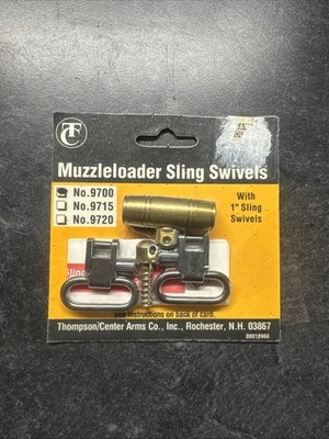 Thompson Center Arms  TC Muzzleloader Brass Sling Swivels 9700 Hawken, Renegade