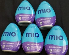 5 MIO Liquid Water Enhancer Berry Pomegranate Drink 0 Calorie Squeeze Mix Juice