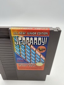 Jeopardy! Junior Edition (Nintendo NES) - Original, Tested, Working