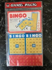 VTG Bingo Game Pack Whitman 14 Bingo Cards Call Number Markers Never Opened 1976