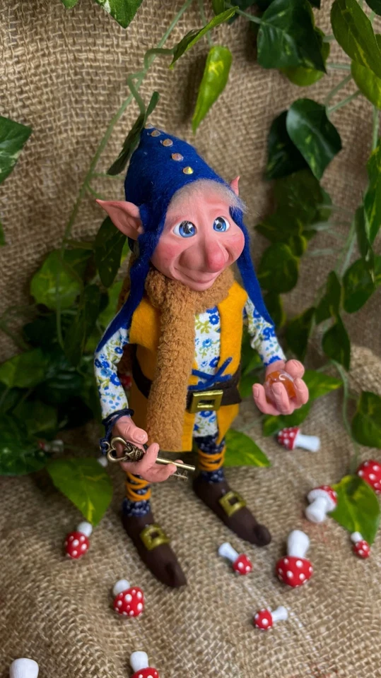 Muñeca fantasía mística elfo de la suerte Foto 3 de 4