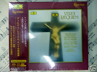 ESOTERIC SACD ESSG-90151&frasl;2(2 discs) VERDI Requiem ABBADO Scala di Milano  NIB | eBay