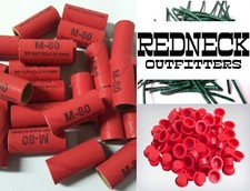Pyro Tube Supplies Stamped M80 9/16 x 1-1/2 with plastic plugs  25ct