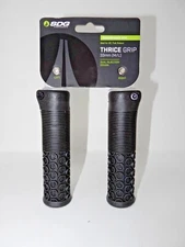 SDG Thrice Grip 33 (M/L) Lock On Grips - Performance Mountain Bike Grips - BLACK