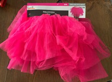 Way To Celebrate Halloween Hot Pink Tutu For Girls One Size Fits Most New