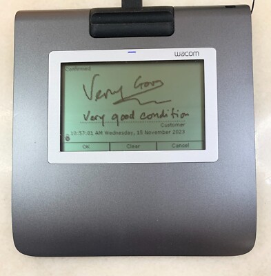 Wacom Signature Pad STU-430 | eBay