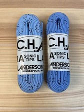 4 Laces 2 Pairs Hockey Skate 84  Blue Roller Ice Derby 2pair LOT