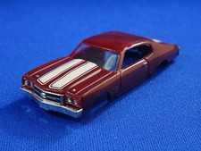 New Maroon / White 1970 Chevy Chevelle MoDEL MoToRING T-jet HO Slot Car body