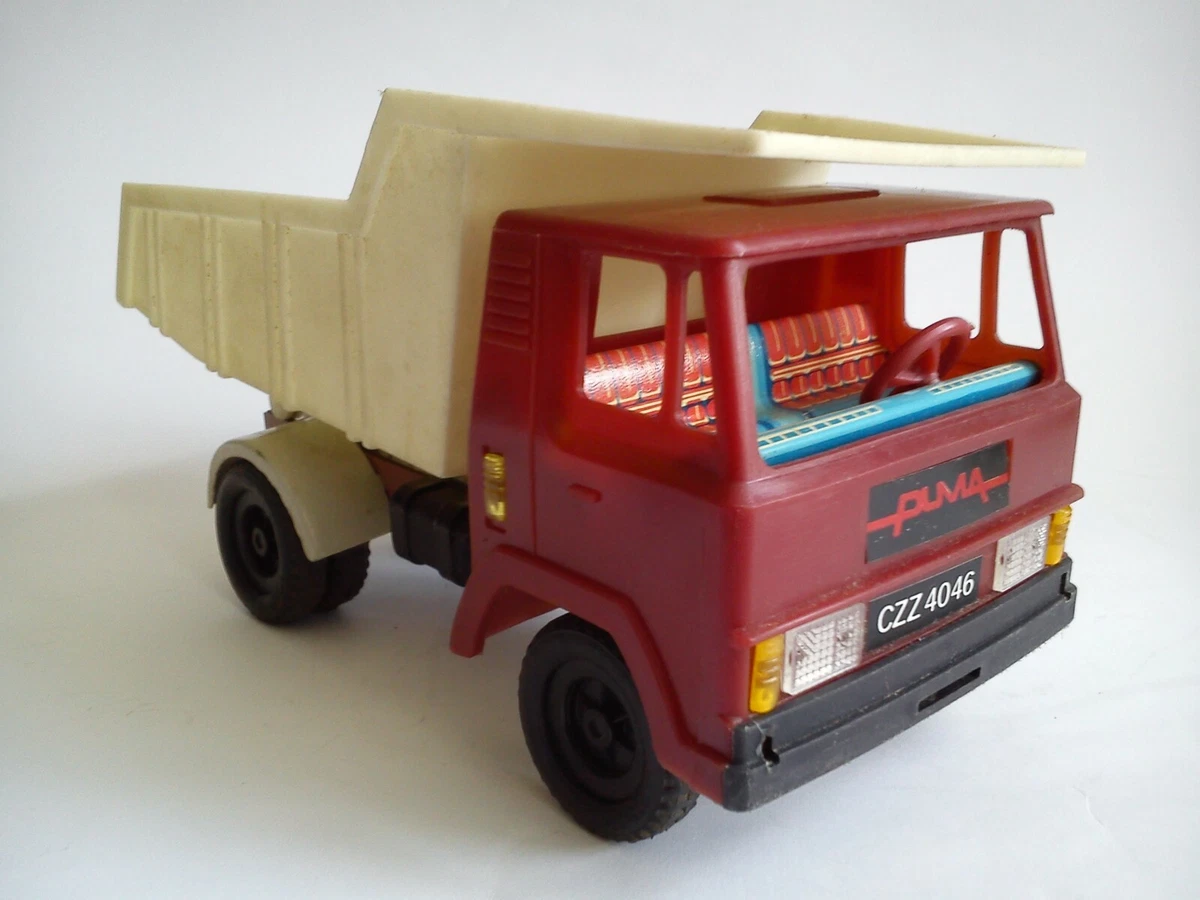 Old plastic toy truck PUMA CZZ 4046 made in Poland eBay