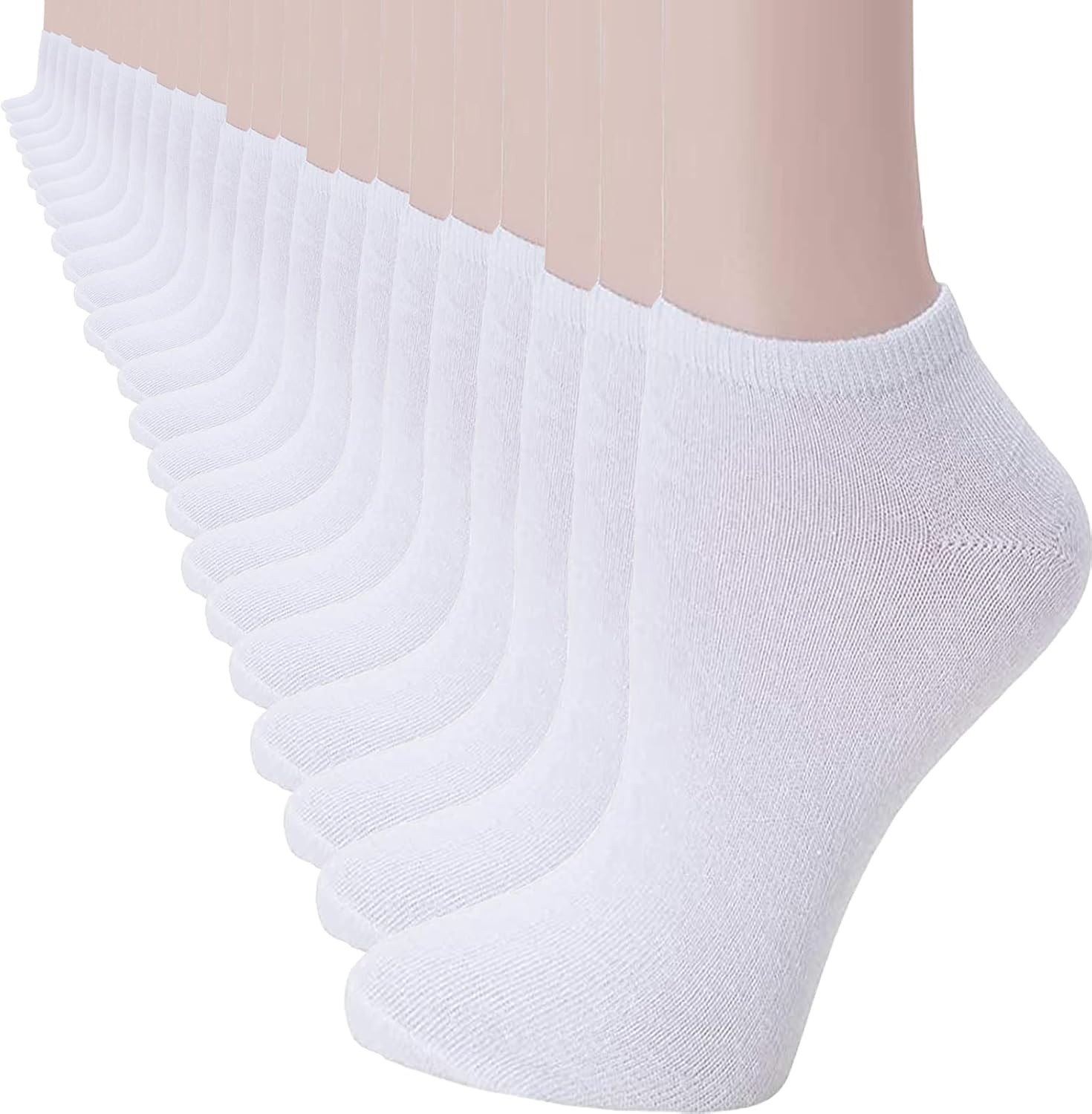 14 Pairs Low Cut Ankle Socks for Men/Women Thin Athletic Sock Pack Socks