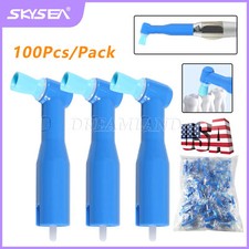 100x Dental Disposable Prophy Angles With Firm Cup Free Contra Angle 105° NEW