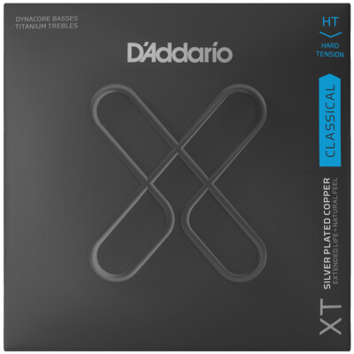 D'Addario XTC46TT XT beschichtete Dynacore klassische Gitarrensaiten harte Spannung