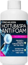 ProKleen Anti Foam Hot Tub Spa Chemicals Defoamer Pool Whirlpool Cleaning 1L