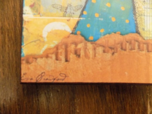 Creative co-op Eva Crawford Picture Frame How great our joy girl 3.5x5" Photo - Picture 4 of 5
