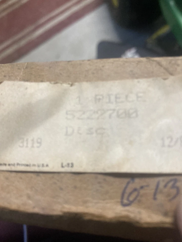 Mopar Nos 5222700 8.5” Clutch Disc Fits Fits 81-82 Omni Horizon Rampage Lebaron - Изображение 3 из 3