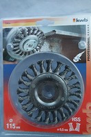 Kwb DrahtbüRste Ø 115MM Stahldraht Ø 22Mm ScheibenbüRste,