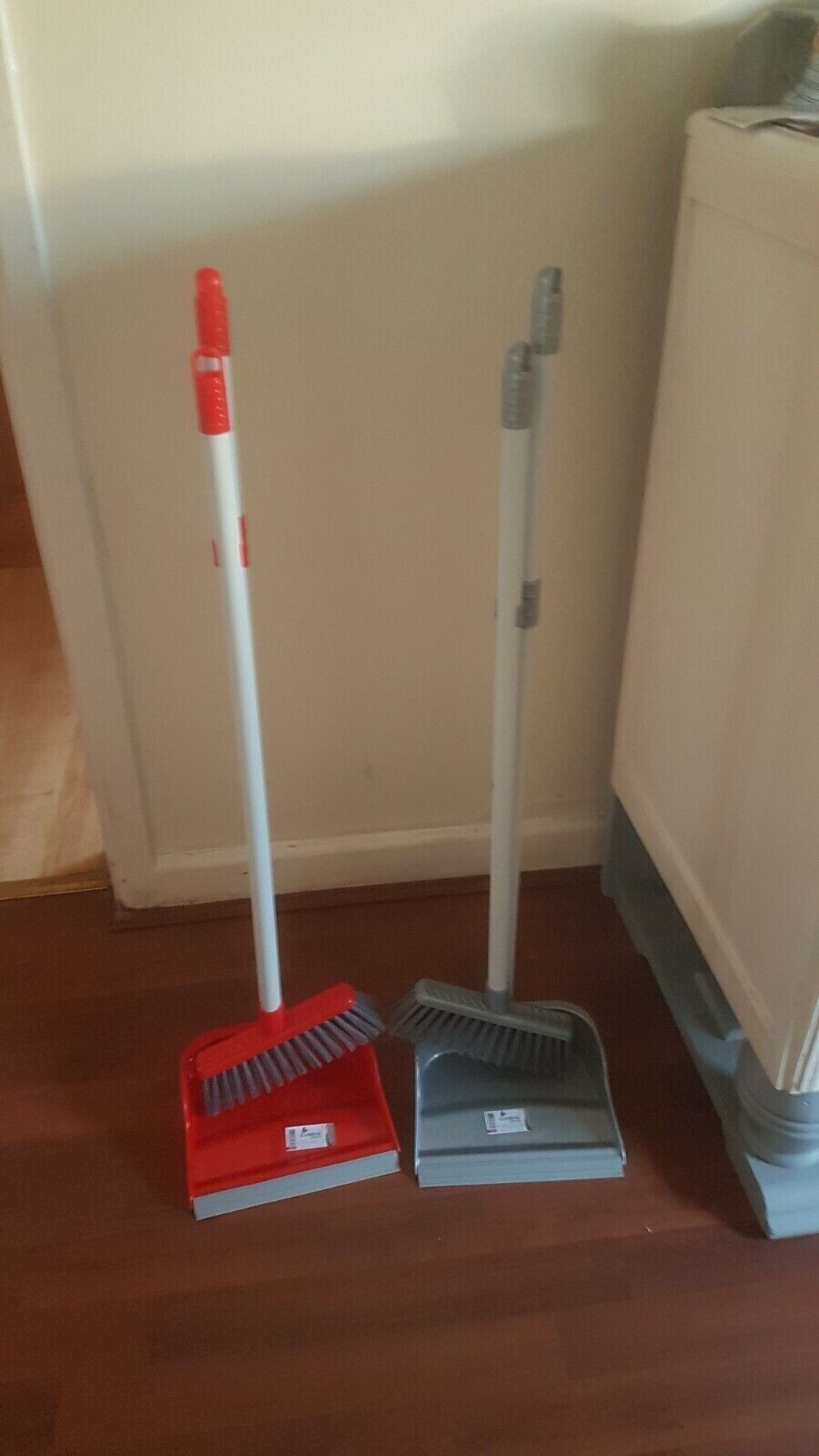 Long Handled Dustpan And Brush Set Indoor Cleaning Long Broom Dustpan / DEFECTS eBay