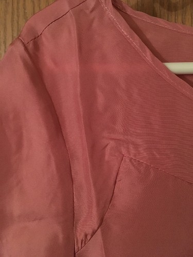Wintersilks Damen Seidenbluse M Rosa - Bild 9 von 10