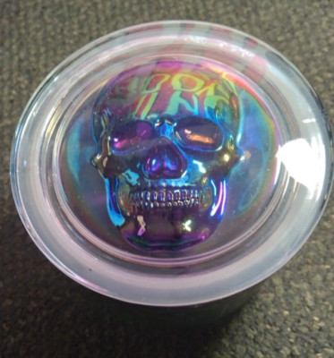 Bath & Body Works Halloween Spooky Cider Lane Ghost Lid Limited 3 Wick Candle