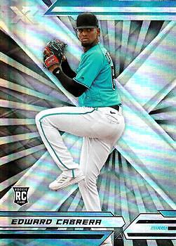 Edward Cabrera 2022 Panini Chronicles #5 XR Miami Marlins