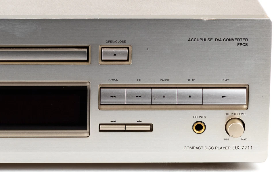 Onkyo DX-7711 hochwertiger CD Player champagner / gewartet 1 Jahr Garantie [3] - Bild 3 von 4