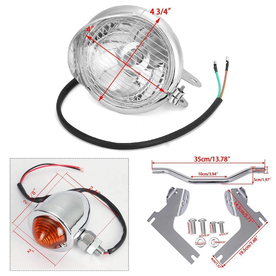 Spot Fog Passing Turn Signal Light Bar For 1994-13 Harley Davidson Electra Glide Foto 2 de 4