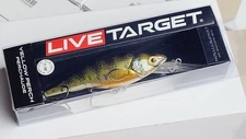 LIVE TARGET Yellow Perch Deep Diving Crankbait Lure (3-5/8", 11/16oz) YP98D102