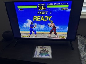 Model 1 SEGA Saturn 🪐 Rare Clean Virtual Fighter Tested Working! Collectors! 🪐