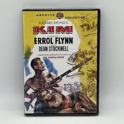 KIM (DVD, 1950) Archive Errol Flynn Dean Stockwell Adventure Film - New Sealed