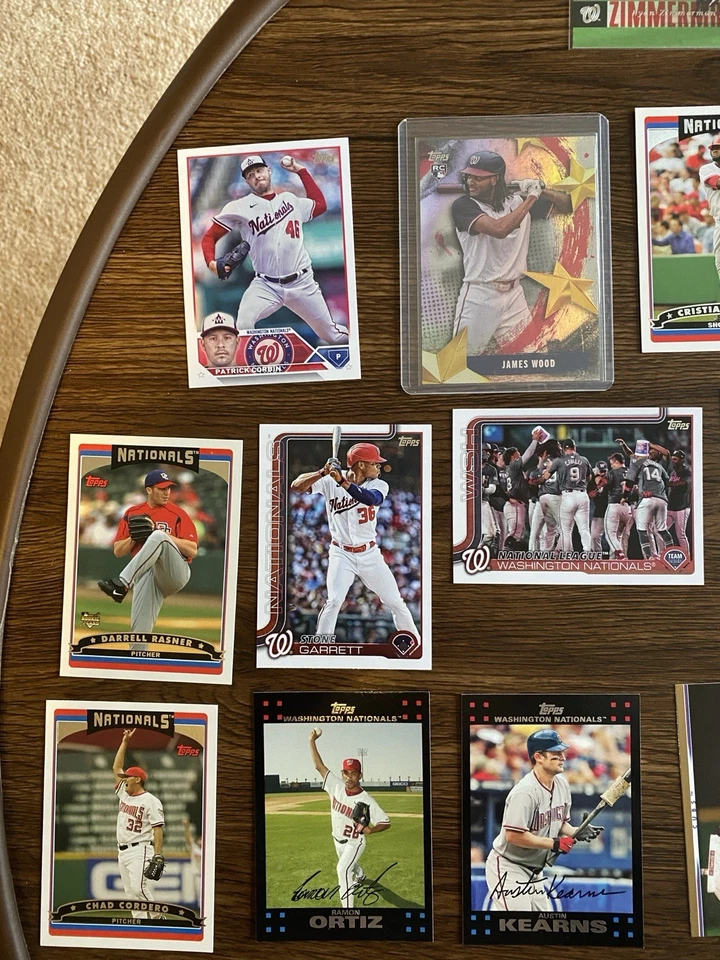 Lote de 50 tarjetas del equipo de los Nacionales y Expos de Washington MLB estrellas a granel Foto 4 de 4