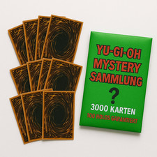 Yu-Gi-Oh! Mystery Sammlung – 3000 Karten | 100 Holo garantiert | Kein Bulk