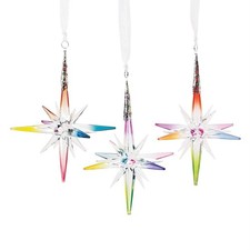 Star Ornament, Set of 3