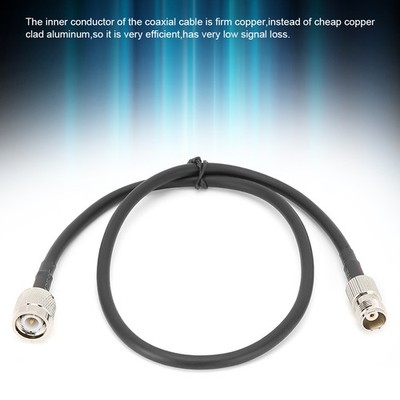 (0 Khm) Connector Antennen-Koaxial-Verlängerungskabel TNC-Stecker Auf