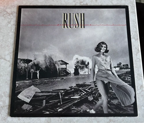 1980 RUSH LP Permanent Waves SRM-1-4001 Mercury PRC Richmond Pressing