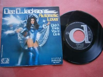 Dee D. Jackson -Automatic Lover / Didn't Think You'd Do It  7'' Vinyl Single