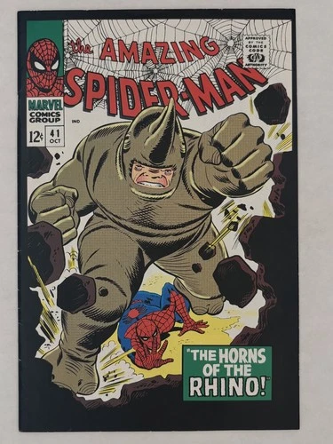 Amazing Spider-man #41 REPRINT - Reprint 1st Rhino (2001) - 8.0 (VF)