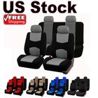 For Honda Cloth Car Seat Covers Full Set Front Set Cover 2/ 5-Seat Cushion Pad