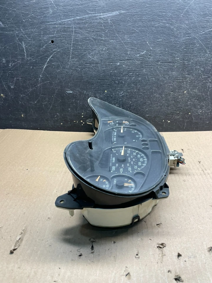 Chevrolet S10 Blazer 2000 2005 velocímetro calibre de racimo fabricante original U1416 DG Foto 4 de 4