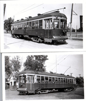 2 JD KNOWLES FOTOS NIAGARA ST CATHARINES TORONTO CNR EISENBAHN #326 #323 ONTARIO