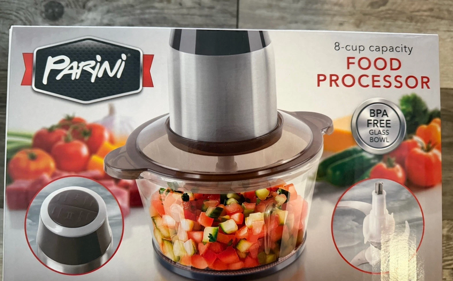 NEW Parini Multifunction Food Processor New In Box NDJ-208
Opens in a new window or tab