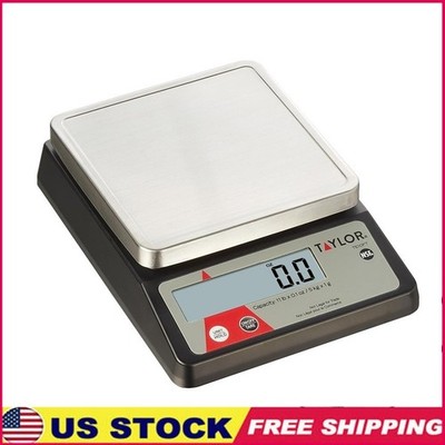 Digital Kitchen Scale Accurate Weighing Food Portion Control Compact Dual Power