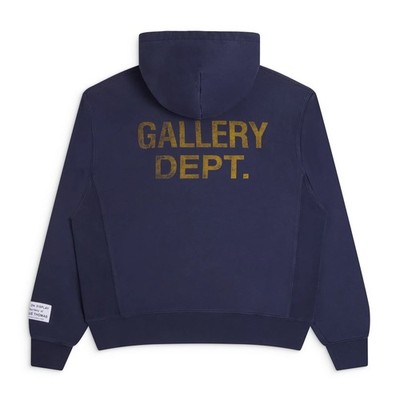 Gallery Dept. Paint Logo Hoodie Vintage Navy New Authentic S-XL W/ Tags